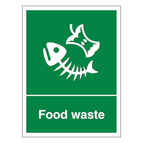 Déchets alimentaires panneau rigide 450x600mm de 2mm pour tri sélectif