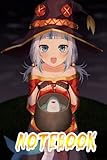  NOTEBOOK: Cute Halloween Anime, Manga Notebook for Adults for Writing Notes, Messages, Ideas, Inspirational Thoughts, Lists, and Passwords