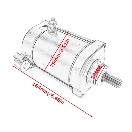 Démarreur électrique pour GP760 Wave Runner 1997-2000 - 6