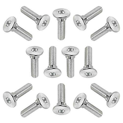 Caltric 14 Front and Rear Disc Stud Bolt Compatible with Kawasaki Ninja ZX6 ZX6R ZX600 ZX636 1990-2018