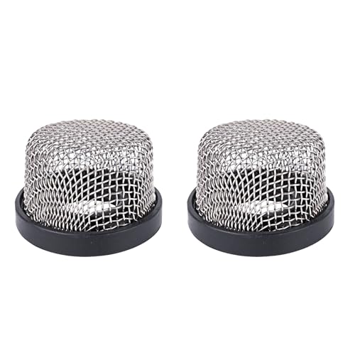 SEAFLO Stainless Steel Mesh Strainer ¾ Inch-14 | Aerator Screen Strainer for Livewell Pump | Corrosion-Resistant, Easy Installation, Marine-Grade Stainless Mesh (2-Pack)
