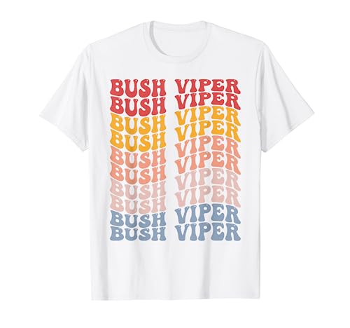 Bush Viper, maravilloso, retro Camiseta