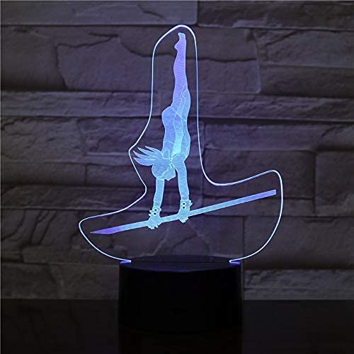 Télécommande De Gymnastique Artistique 3D 16 Couleurs Illusion De