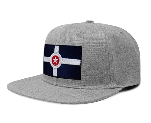 Image of International Tie City Hat for Men and Women, Adjustable Snapback Trucker Baseball Cap with Embroidered Patch