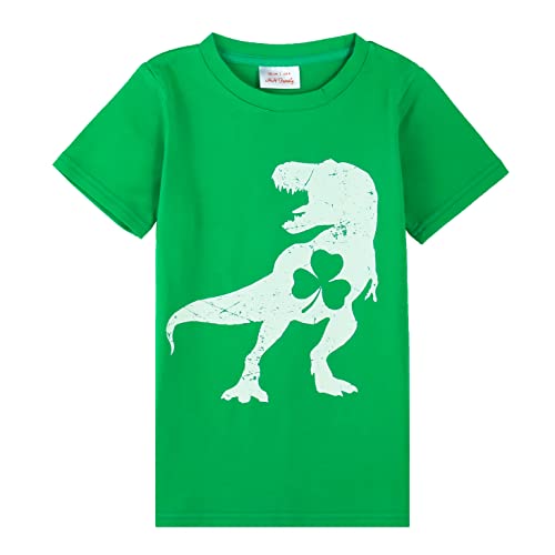 Image of Kids St. Patrick's Day Shirt Boys and Girls Green T-Shirt Clothing 4-12 Years