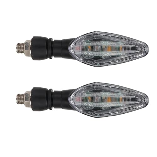 Freno luces trasero moto indicador ámbar universal luces traseras en marcha advertencia scooter