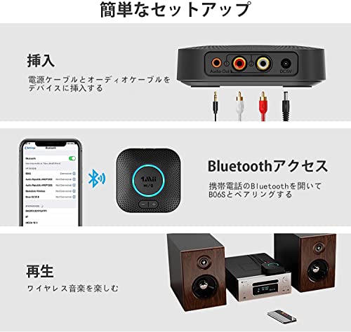 Amazon.co.jp: 1Mii: Bluetooth レシーバー