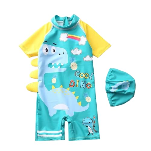 Maillot de bain bébé facile à enfiler avec fermeture éclair et bonnet