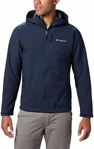 Columbia Men's Ascender Hooded Softshell Jacket, Collegiate Navy, X-Large