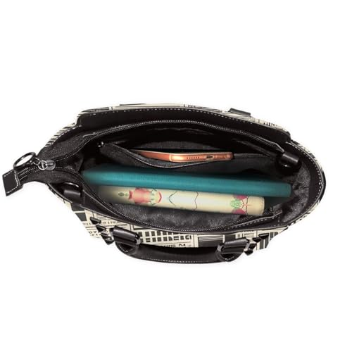 Bolso bandolera para mujer en cuero PU con tachuelas miniatura 6