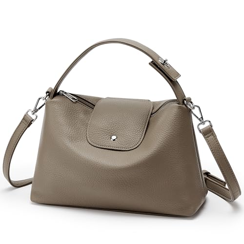 KALIDI Faux Leder Umhängetasche Damen Handtasche Crossbody Bag handbags for Women Handtasche Damen mittelgroß für Schule Büro Arbeit Reisen Ausflug Einkauf