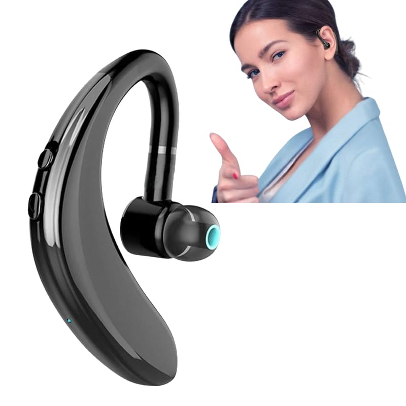 Drumstone 𝟏𝟓-𝐘𝐞𝐚𝐫 𝐖𝐚𝐫𝐫𝐚𝐧𝐭𝐲 S109 Bluetooth Headset with Noise Cancelling Mic | Single-Ear Wireless Earpiece for Office, Driving, Calls | Hands-Free, Comfortable Fit, Long Battery Life-image-29