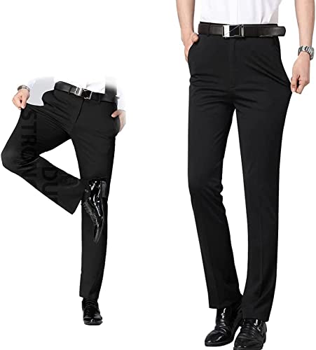 Pantalon homme été léger en soie glacée pour le bureau et les voyages
