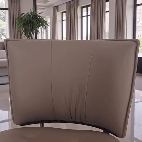 Image of The Attic Grayson Curve 6 Seater Dining Set,Light Brown,Titanium & Cream,160Cms