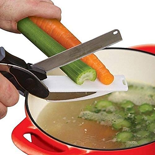 Forbici da cucina, forbici per la sicurezza alimentare, forbici affilate multiuso in acciaio inossidabile da cucina
