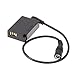 Foto4easy LP-E17 Dummy Battery DC Coupler Adapter for Canon EOS M3 M5 M6 DSLR Cameras