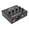 Glomora Microphone Preamp Mic Gain Booster 48V Power Supply Mic Pre Amp for Dynamic Condenser XLR 3.5mm 6.35mm Inputs Outputs (With XLR Cable) #5