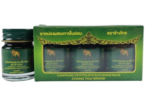 Chang Thai Green Balm Mixed with Cryptolepis dubia Thai Herbs