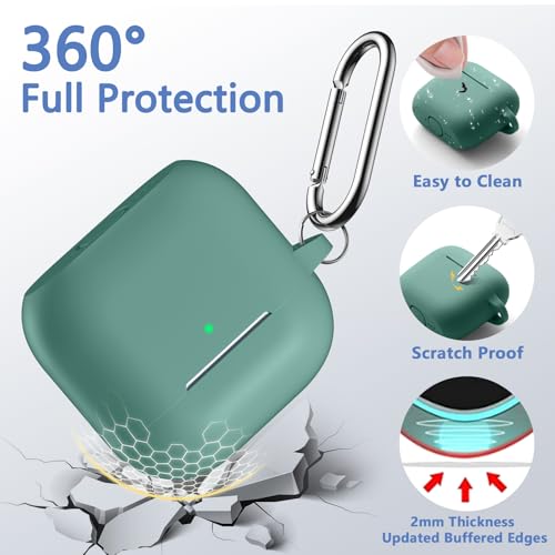 Maledan Case Compatible with AirPods 4 Case Cover 2024 - Image 4