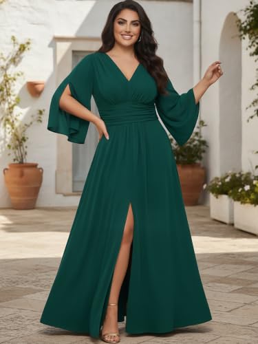 Image of KOH KOH Womens Long Bridesmaid Semi Formal Wedding Guest Maxi Dress Gown