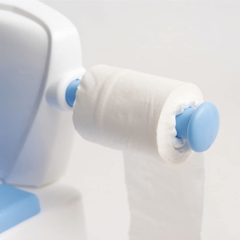 Orinal Aprendo ir al baño Blanco de Olmitos- Se puede utilizar como reductor de WC - Con portarollos para el papel y cadena - Vaso interior extraible para facilitar la limpieza… (Blanco)