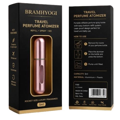 Portable Mini Refillable Perfume Atomizer Bottle Small Perfume Spray Bottle Cute Empty Perfume Fragrance Container for Traveling and Outgoing Scent Pump Case-image-43