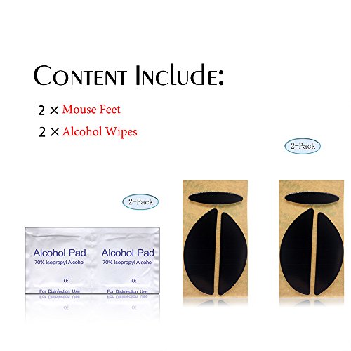 Quartet Trade Mouse Skatez / Mouse Feet For Logitech G500 G500S Gaming Mouse(2 Sets) #TOP3