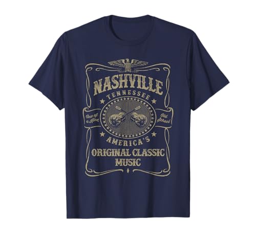 Nashville Music City Estados Unidos t-shirt vintage