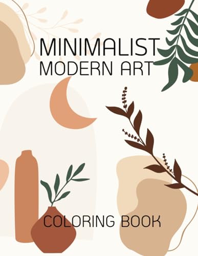 Minimalist Modern Art Coloring Book: Discover Tranquility Through Simplicity image 2