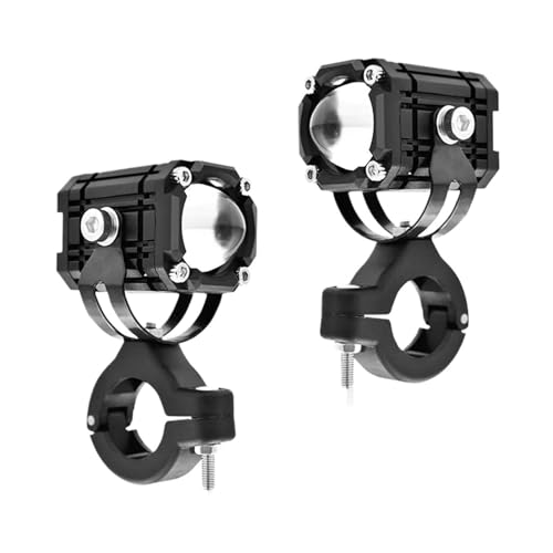 Faro proyector lente antiniebla con doble óptica LED de largo alcance