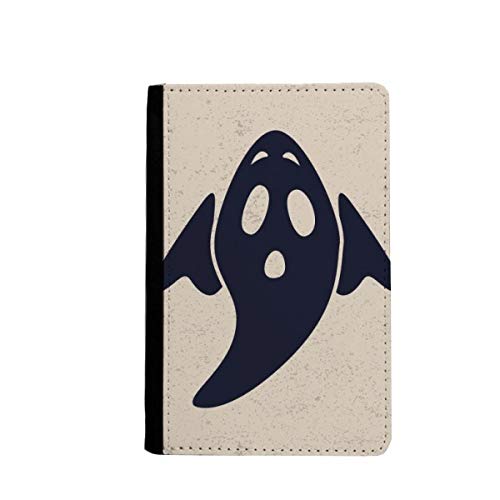 Protège-passeport Halloween fantôme ailé et portefeuille voyage