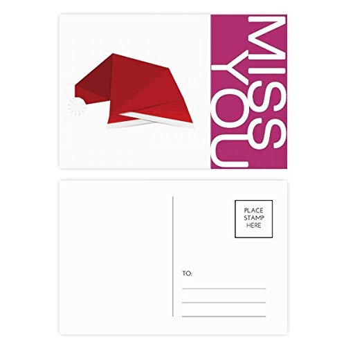 Carte postale Noël origami avec enveloppe et messagerie pour vœux élégants