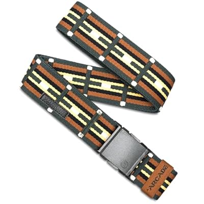 Arcade Belts A2 Adventure - Cinturón unisex, elástico, resistente, con hebilla sin metal, Standard (Up to 40"); 1.5" Wide | Ya disponible en tu tienda friki favorita! En mundofriki.es!