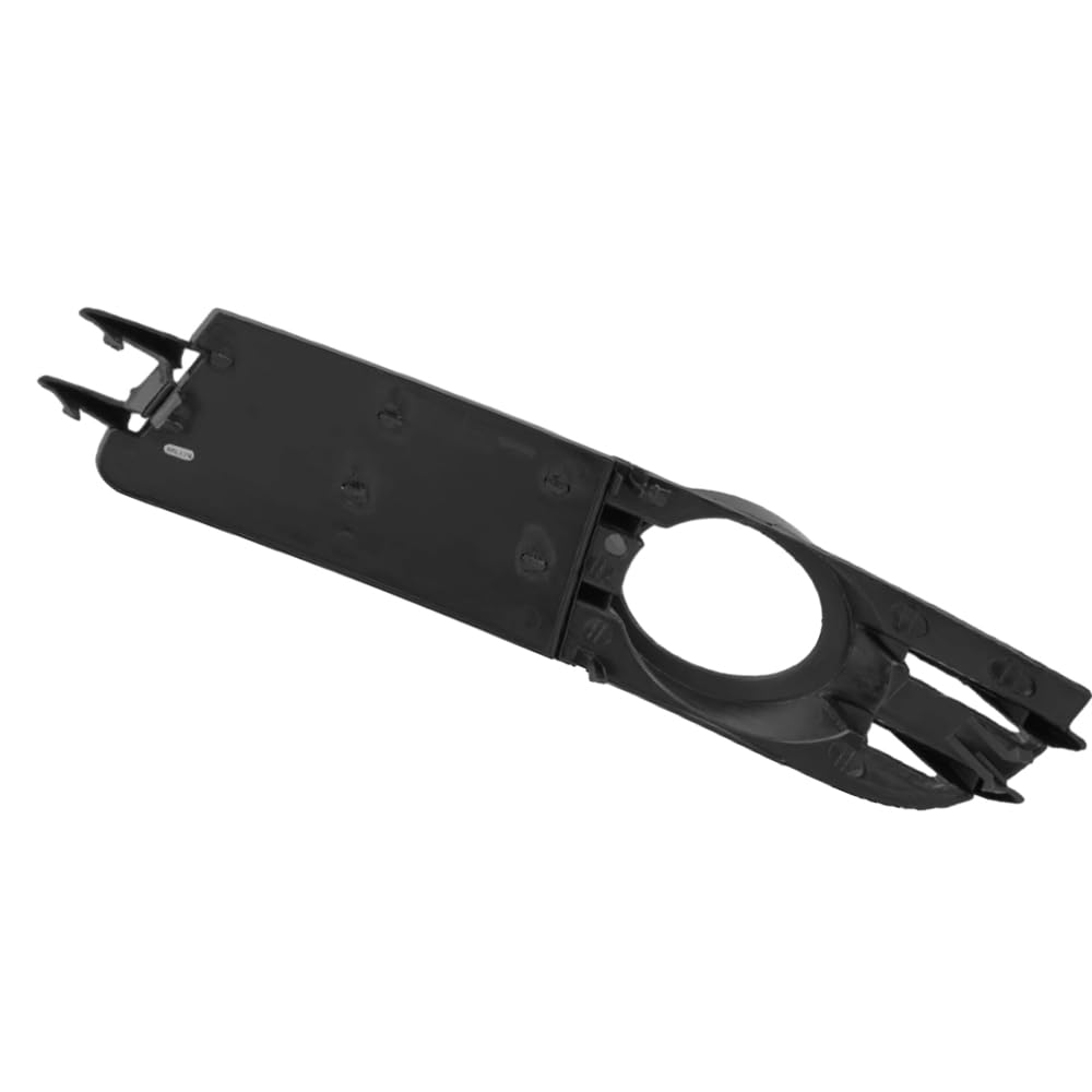 Riloer Couverture de Grille de Pare-chocs de Voiture pour Feu de Brouillard, Couverture de Grille de Pare-chocs de Feu de Brouillard Avant, Noire, Couvertures de Feu de Brouillard Compatibles avec