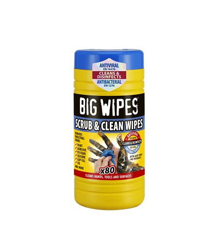 Big Wipes BGW2020 Panni Pulitori Professionali, 80...