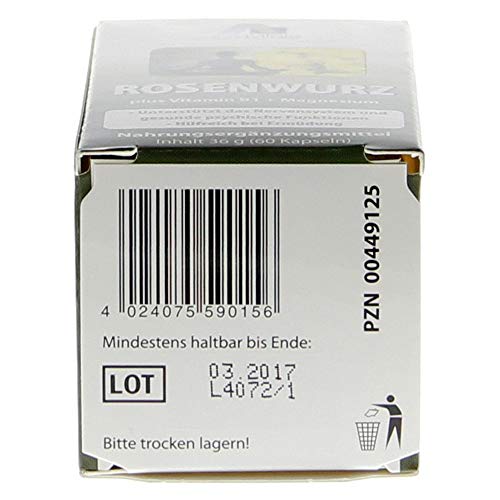 Rosenwurz Avitale Kapseln 200 mg, 60 Stück