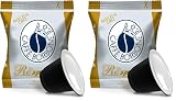 Caffè Borbone Respresso, Miscela Oro - 100 Capsule - Compatibili con le Macchine ad uso domestico Nespresso* (Confezione da 2)