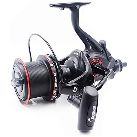 Angelrolle - 12 + 1 BB, Spinnrollen NFR9000 + 8000 Vollmetall-Angelrolle mit doppelter Schnur Links/rechts austauschbare Wippe Cover