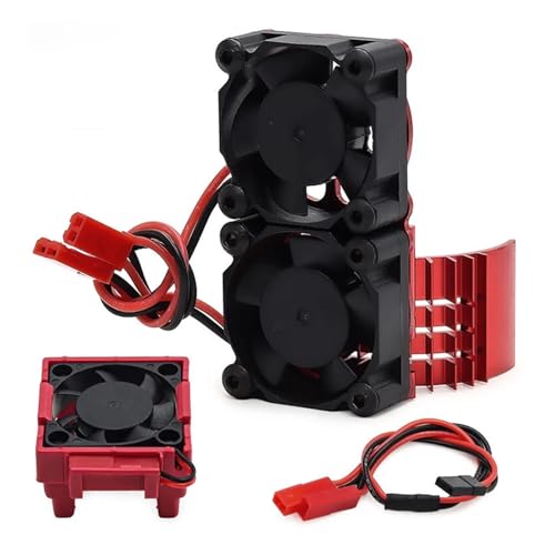 Eviter surchauffe VXL-3s avec ce double ventilateur moteur pour Traxxas Slash Rustler Hoss