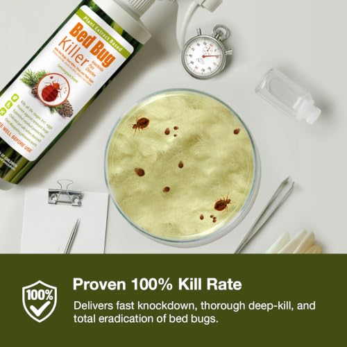 Image of EcoVenger Bed Bug Killer 16OZ | 2026 Upgraded New Refreshing Lemongrass Scent | 100% Efficacy | Kills All Stages incld Eggs on Contact | 14 Day Residual Protection | Plant-Based Child & Pet Safe