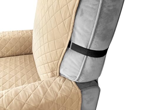Housse de canapé inclinable pour rénover un fauteuil usé facilement