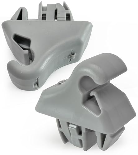 Click&Fit Sun Visor Clips 2-Pack Compatible with Mitsubishi Pajero 4 Montero - Replaces MR655334