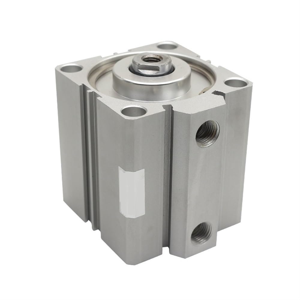 Xaohua One Color 1Pc Sda Thin Pneumatic Cylinder - High Thrust Gas Cylinder For Hydraulic Use, Bore Size 32Mm, Stroke 15Mm(32Mm*15Mm)