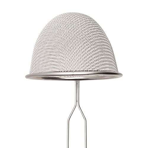 Mimo Style Coador para Massas de Aço Inoxidável 18cm. Perfeito Para Coar, Peneirar, Filtrar e Drenar