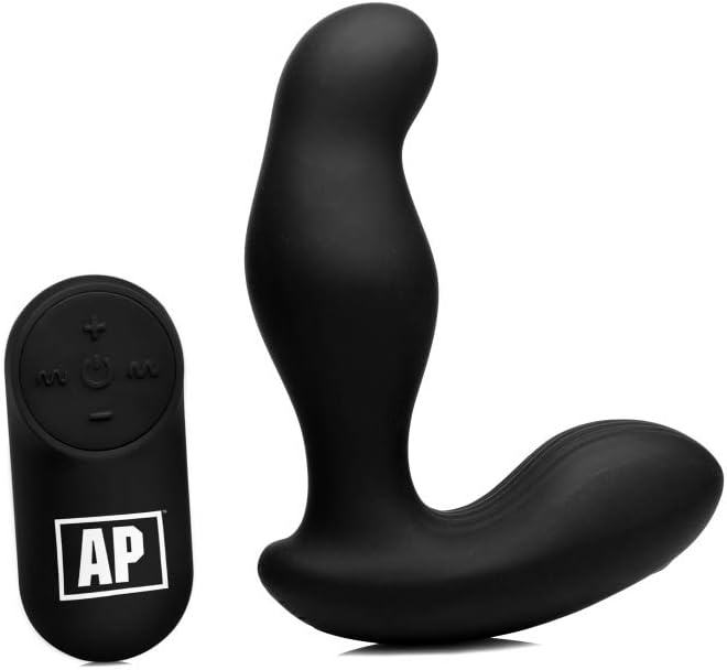 Alpha-Pro 7X P-Gyro Silicone Prostate Stimulator with Gyrating Shaft