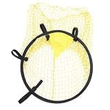 KITANDOVE Red De Entrenamiento De Fútbol Redes De Conducción De Fútbol para Patio Material De Poliéster Portería De Entrenamiento Portátil