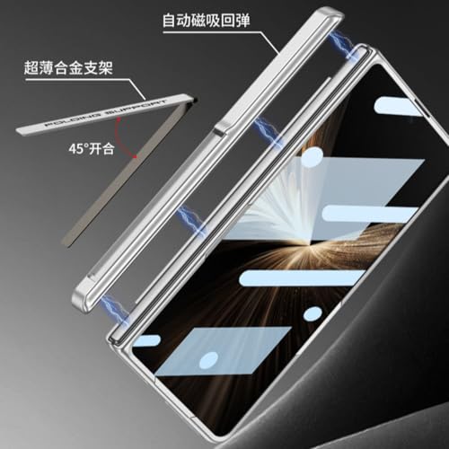 Coque Honor Magic V5 antichoc compatible charge sans fil et béquille