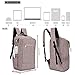 Winblo Laptop Backpack, 15 15.6 Inch Backpacks Lightweight Travel Daypack - Mauve Pink