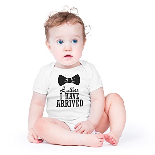 AW Fashions Ladies I Have Arrived Baby Bodysuit Funny Adorable Outfit Newborn Romper Clothing Boys Girls2