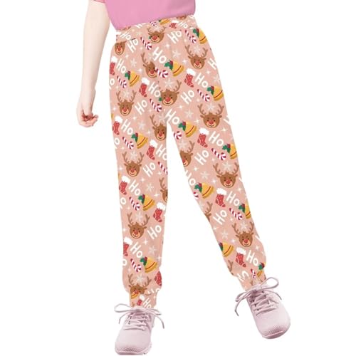 Boys Jogger Sweatpants Unisex Athletic Sports Active Pants Performance Breathable Casual Loose Trousers3